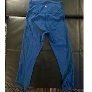 Teal Lululemon Athletica Leggings